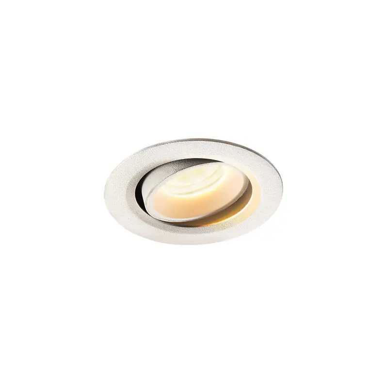 NUMINOS® MOVE XS, encastré de plafond intérieur, orientable, 55 deg , blanc, LED, 7W, 2700K
