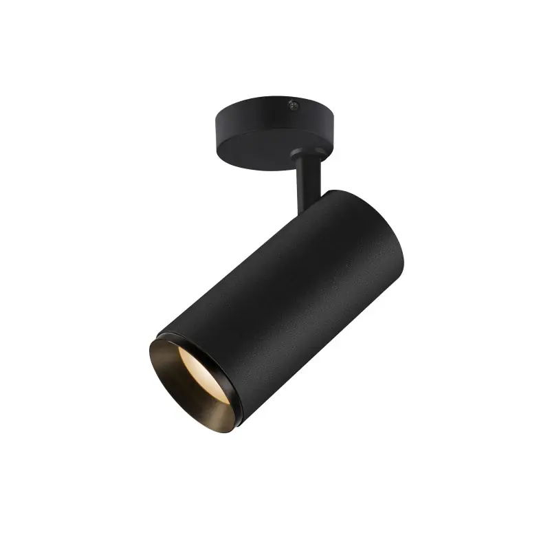 NUMINOS® L, plafonnier intérieur, orientable, 24 deg , noir, LED, 28W, 2700K, variable Dali