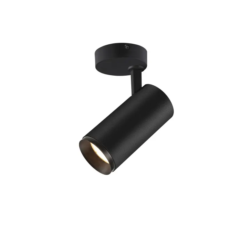 NUMINOS® M, plafonnier intérieur, orientable, 60 deg , noir, LED, 20W, 3000K, variable Dali