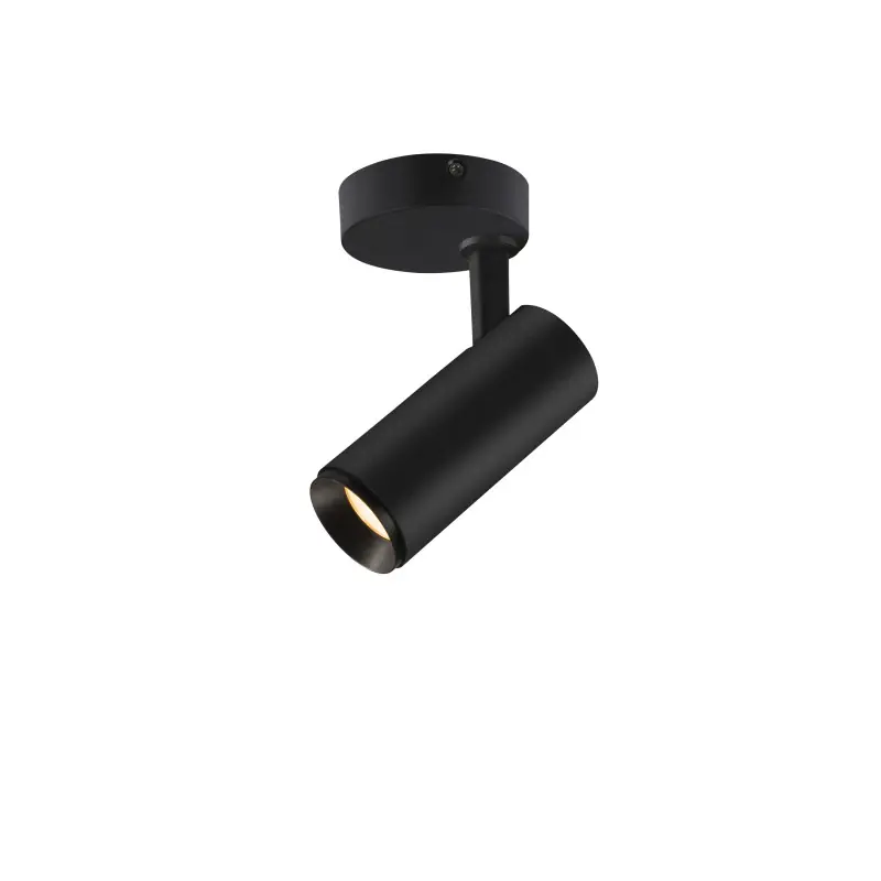 NUMINOS® S, plafonnier intérieur, orientable, 60 deg , noir, LED, 11W, 2700K, variable Dali