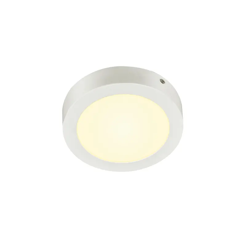 SENSER 18, applique et plafonnier intérieur, rond, blanc mat, LED, 12W, 3000K, variable