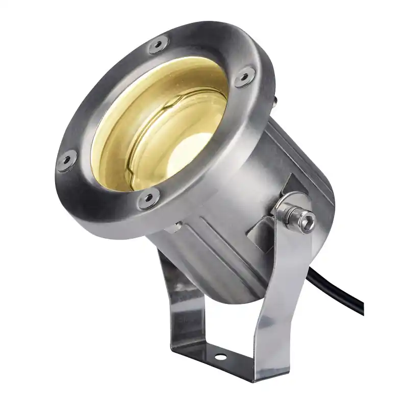 NAUTILUS 10 SPOT LED, projecteur extérieur, inox brossé, LED, 9W, 3000K, IP55, inox 316
