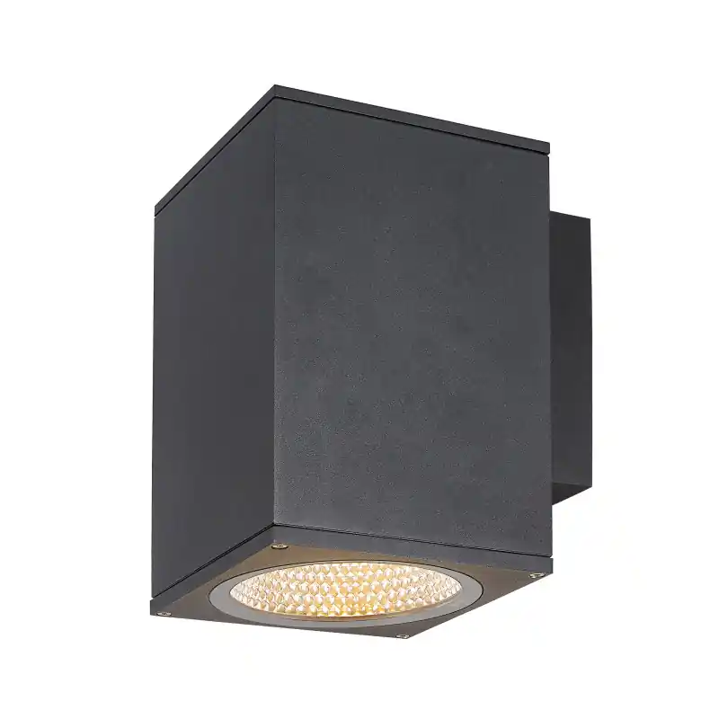 ENOLA SQUARE L, applique extérieure, carré, L, anthracite, LED, 35W, 3000K/4000K, IP65