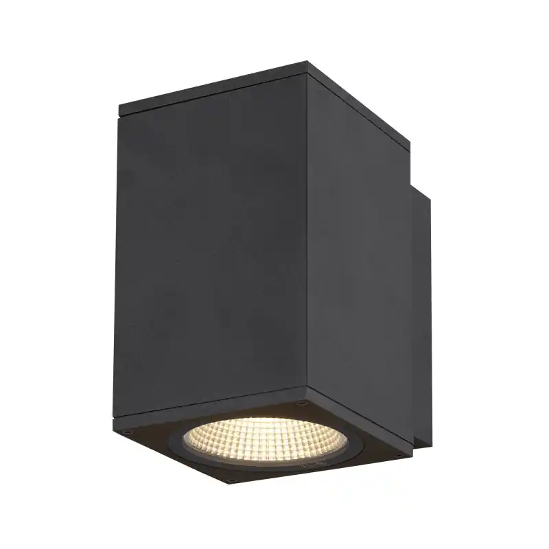 ENOLA SQUARE M, applique extérieure, carré, M, anthracite, LED, 10W, 3000K/4000K, IP65