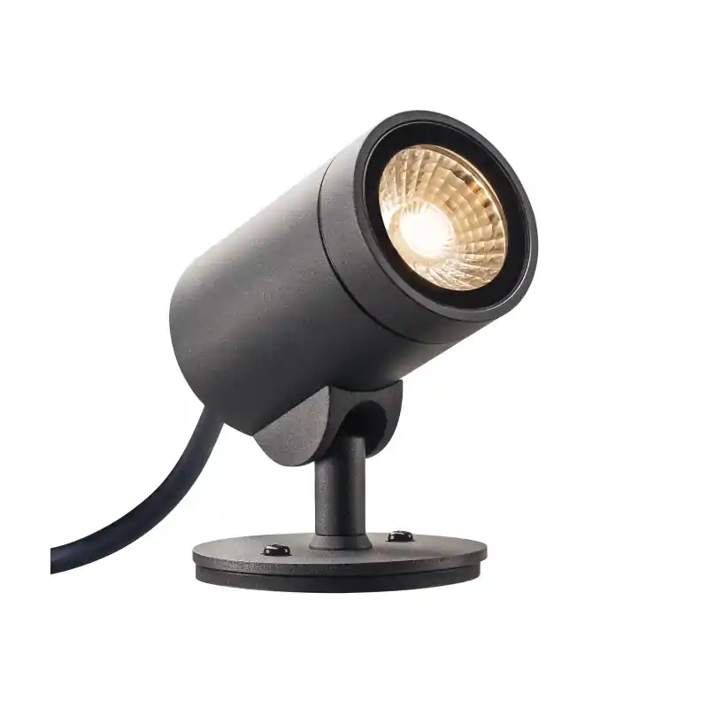 HELIA SPOT S, projecteur extérieur, simple, anthracite, LED, 8W, 3000K, IP55, variable