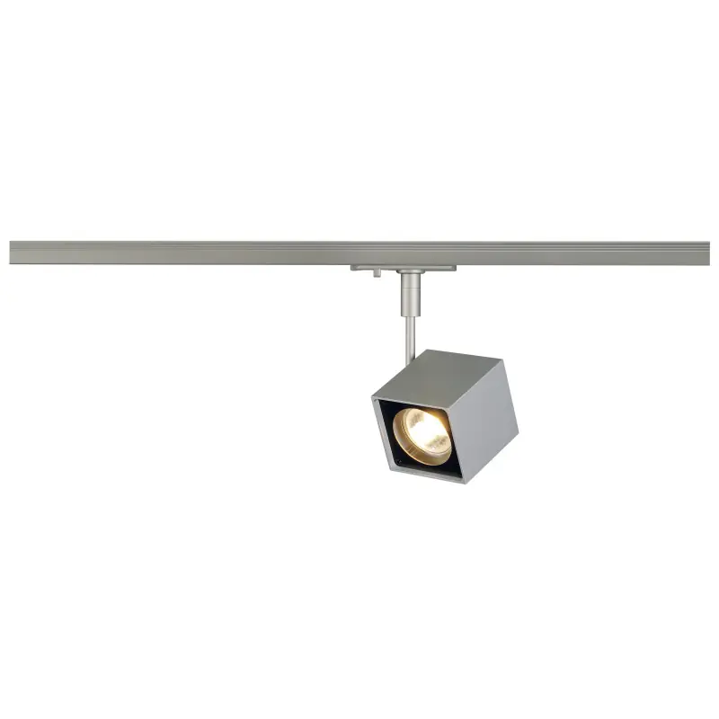 ALTRA DICE TRACK, spot pour rail 1 allumage intérieur, gris/noir, GU10/QPAR51, 50W max