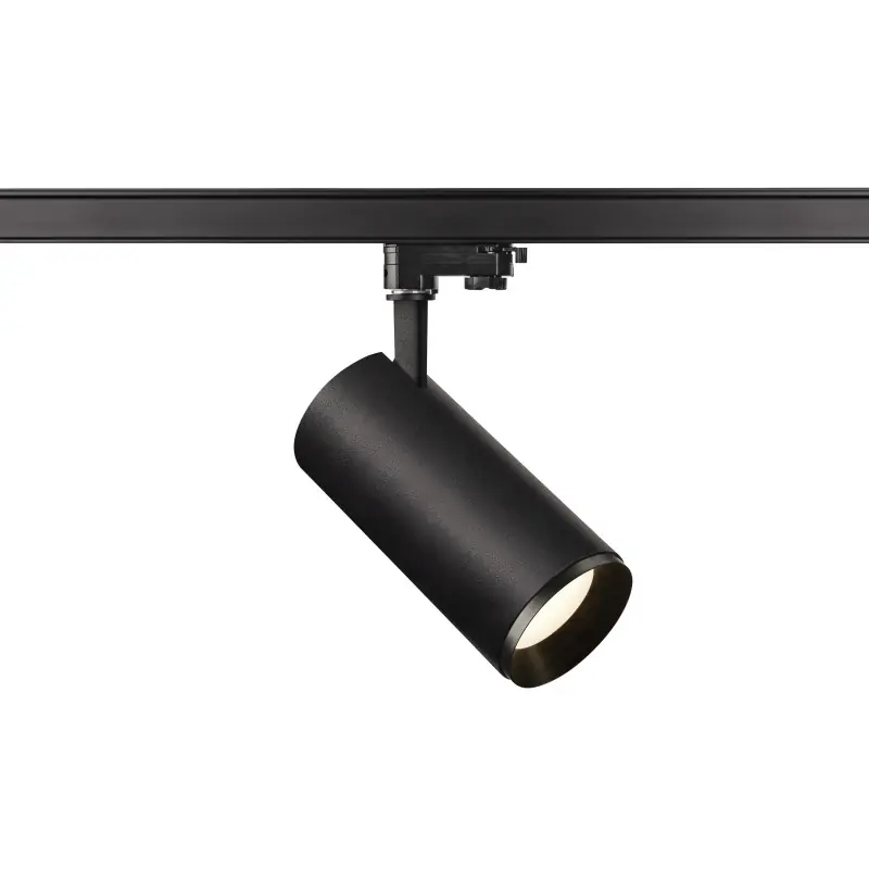 NUMINOS® L, spot pour rail 3 allumages intérieur, 60 deg , noir, LED, 28W, 4000K, variable