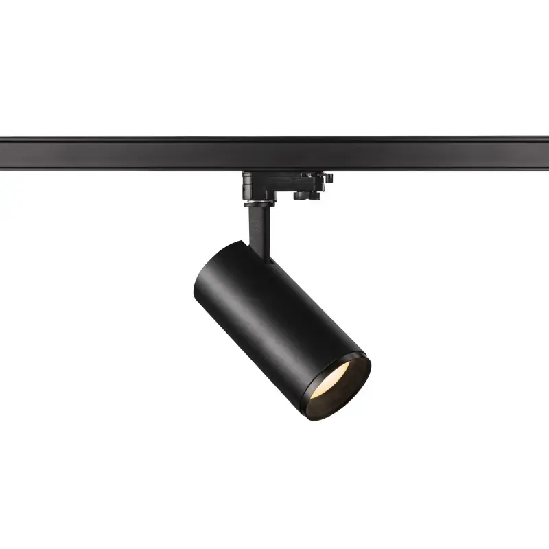 NUMINOS® M, spot pour rail 3 allumages intérieur, 36 deg , noir, LED, 20W, 3000K, variable