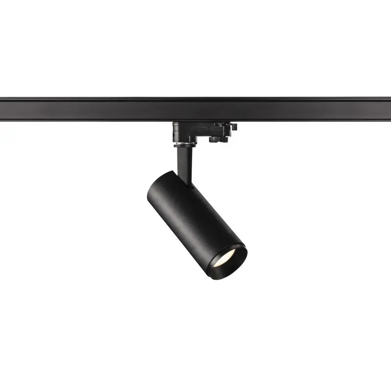 NUMINOS® S, spot pour rail 3 allumages intérieur, 24 deg , noir, LED, 11W, 4000K, variable