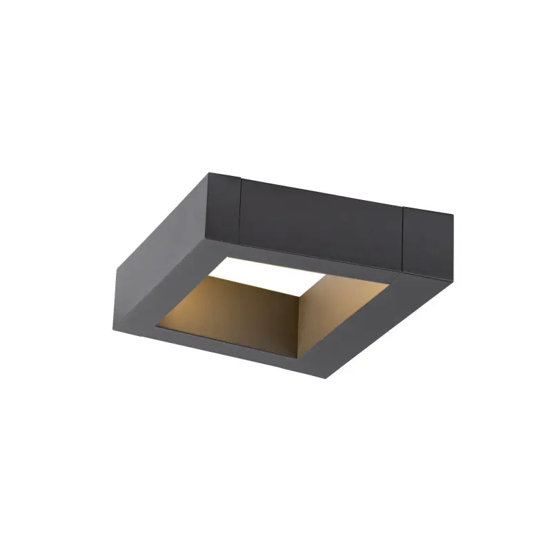 BOOKAT, applique extérieure, anthracite, LED, 15W, 3000/4000K, IP65, interrupteur CCT