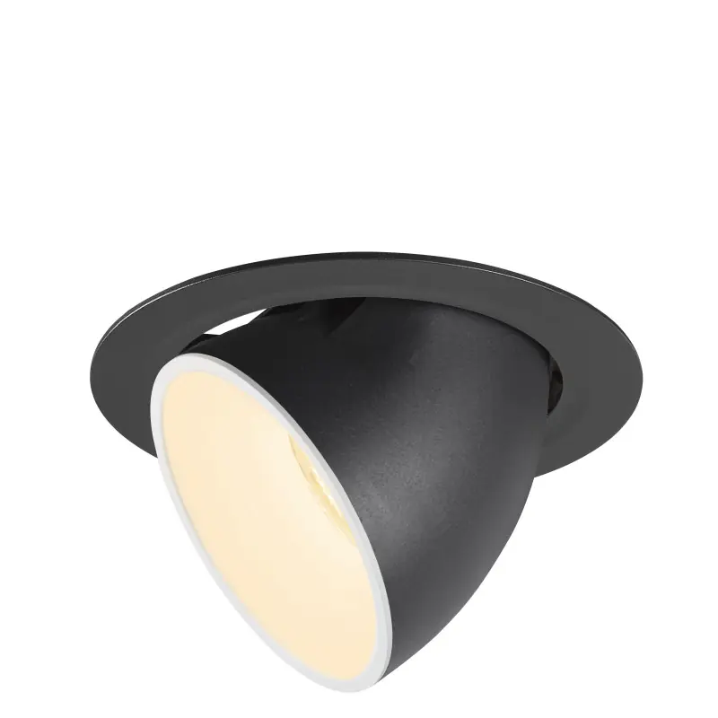 NUMINOS® GIMBLE XL, encastré de plafond intérieur, 55 deg , noir/blanc, LED, 37,4W, 3000K