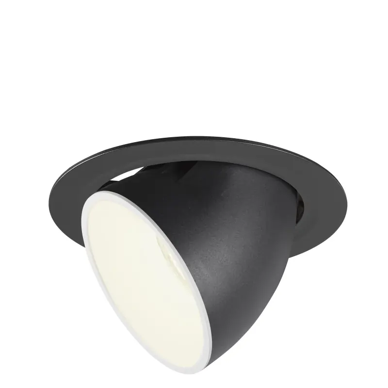 NUMINOS® GIMBLE XL, encastré de plafond intérieur, 55 deg , noir/blanc, LED, 37,4W, 4000K