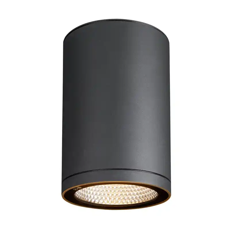ENOLA ROUND L, plafonnier extérieur, rond, L, anthracite, LED, 35W, 3000K/4000K, IP65