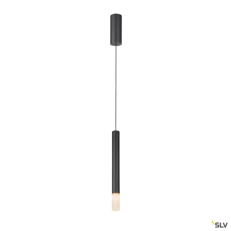 HELIA AMBIENT 35, suspension intérieure, avec patère, noir, LED, 9W, 3000K, variable