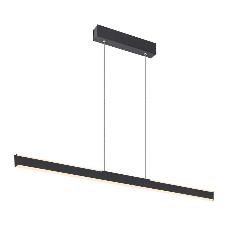 ONE LINEAR 100, suspension intérieure, up/down, noir, LED, 24W, 2700/3000K, variable