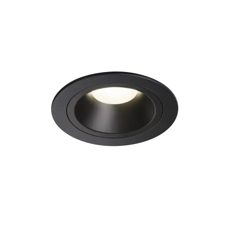NUMINOS® M, encastré de plafond intérieur, 40 deg , noir, LED, 17,55W, 4000K, IP20/IP44