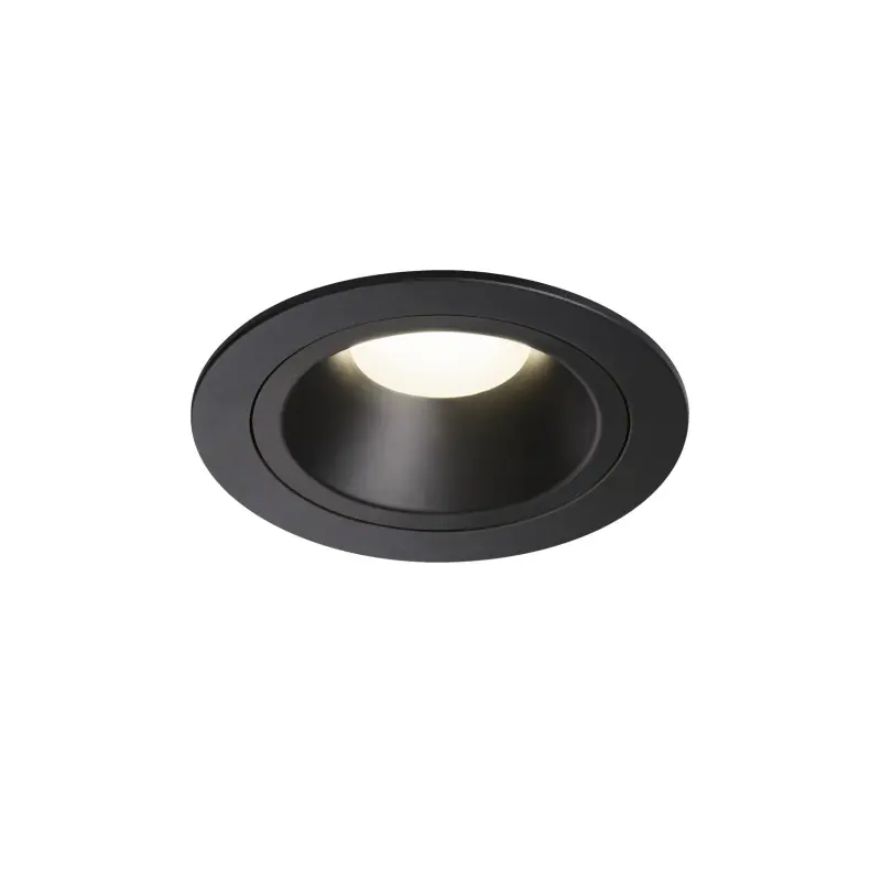 NUMINOS® M, encastré de plafond intérieur, 55 deg , noir, LED, 17,55W, 4000K, IP20/IP44