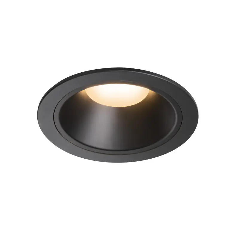 NUMINOS® XL, encastré de plafond intérieur, 55 deg , noir, LED, 37,4W, 2700K, IP20/IP44