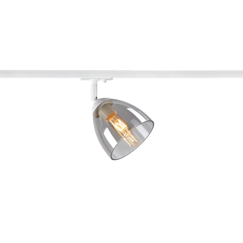 PARA CONE GL, spot pour rail 1 allumage intérieur, blanc/transparent, GU10, 25W max