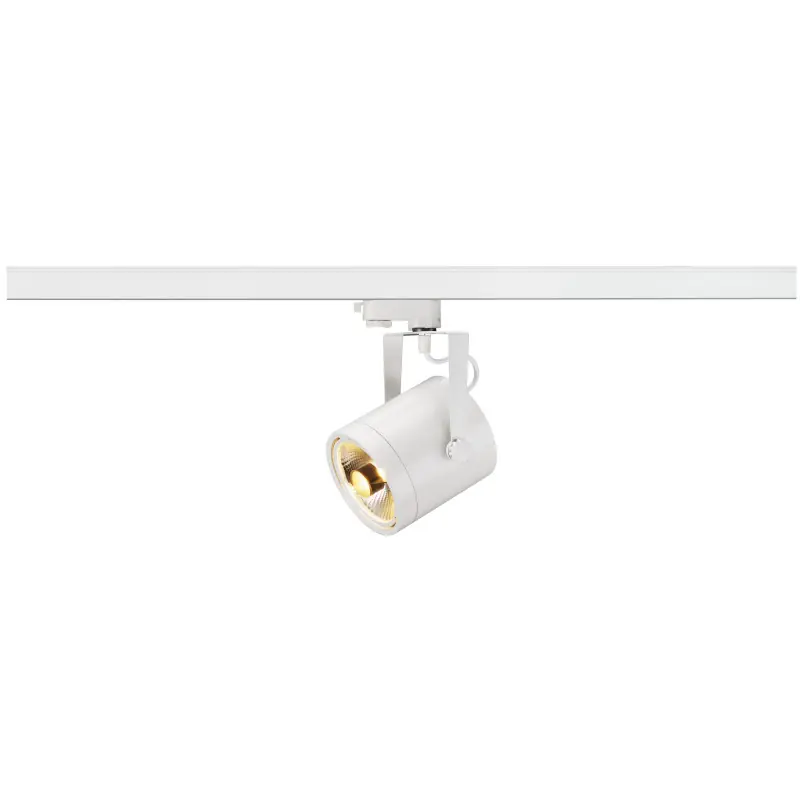 EURO SPOT TRACK, spot pour rail 3 allumages intérieur, blanc, GU10/QPAR111, 75W max