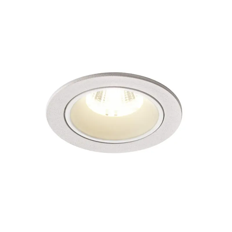 NUMINOS® S, encastré de plafond intérieur, 55 deg , blanc, LED, 8,6W, 4000K, IP20/IP44