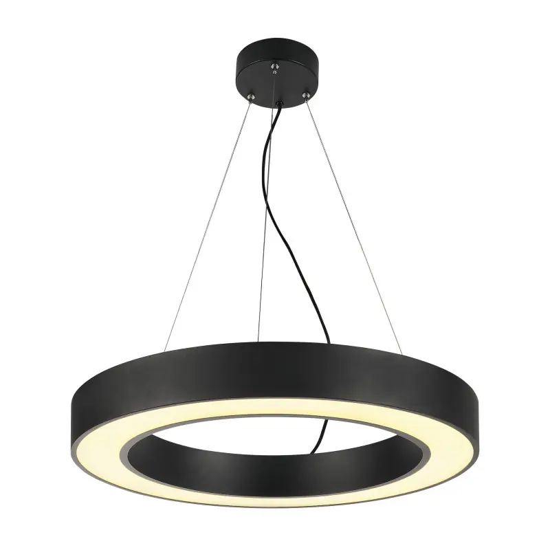 MEDO RING 60, suspension intérieure, rond, noir, LED, 32,9W, 3000K, variable 1-10V