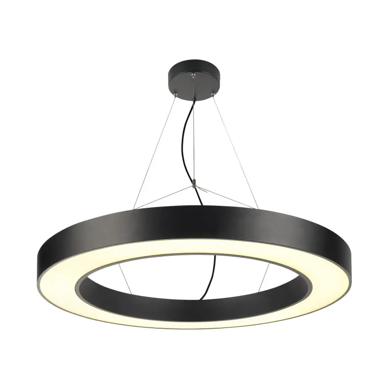 MEDO RING 90, suspension intérieure, rond, noir, LED, 54,9W, 3000K, variable 1-10V
