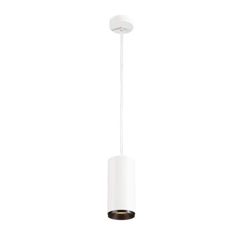NUMINOS® L, suspension intérieure, 36 deg , blanc/noir, LED, 28W, 2700K, variable Dali