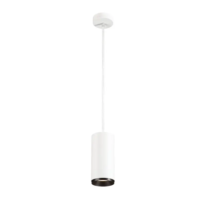 NUMINOS® L, suspension intérieure, 36 deg , blanc/noir, LED, 28W, 4000K, variable Dali