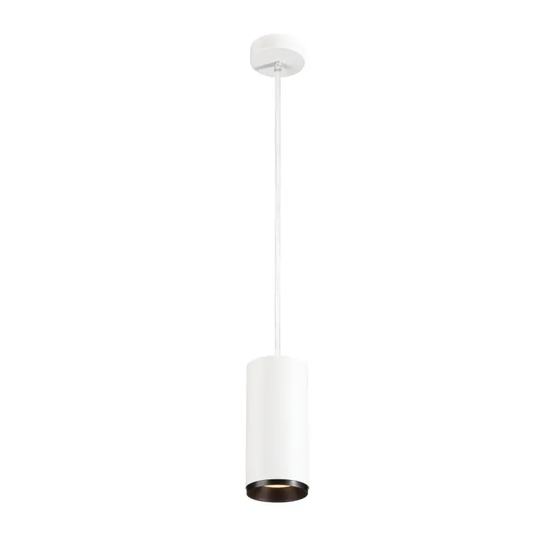 NUMINOS® L, suspension intérieure, 60 deg , blanc/noir, LED, 28W, 3000K, variable Dali