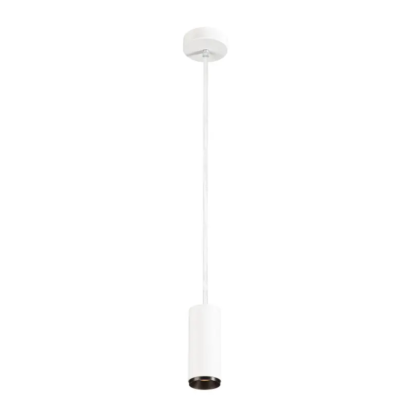 NUMINOS® S, suspension intérieure, 36 deg , blanc/noir, LED, 11W, 2700K, variable Dali