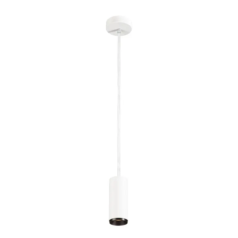 NUMINOS® S, suspension intérieure, 36 deg , blanc/noir, LED, 11W, 3000K, variable Dali