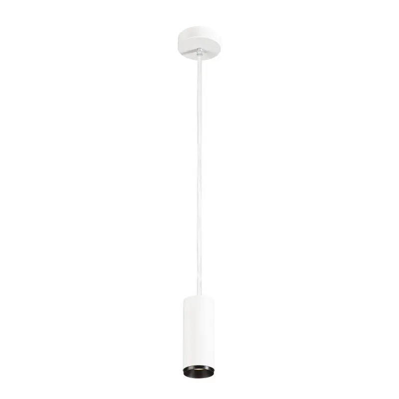 NUMINOS® S, suspension intérieure, 60 deg , blanc/noir, LED, 11W, 4000K, variable Dali