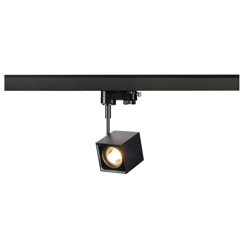 ALTRA DICE TRACK, spot pour rail 3 allumages intérieur, noir, GU10/QPAR51, 50W max
