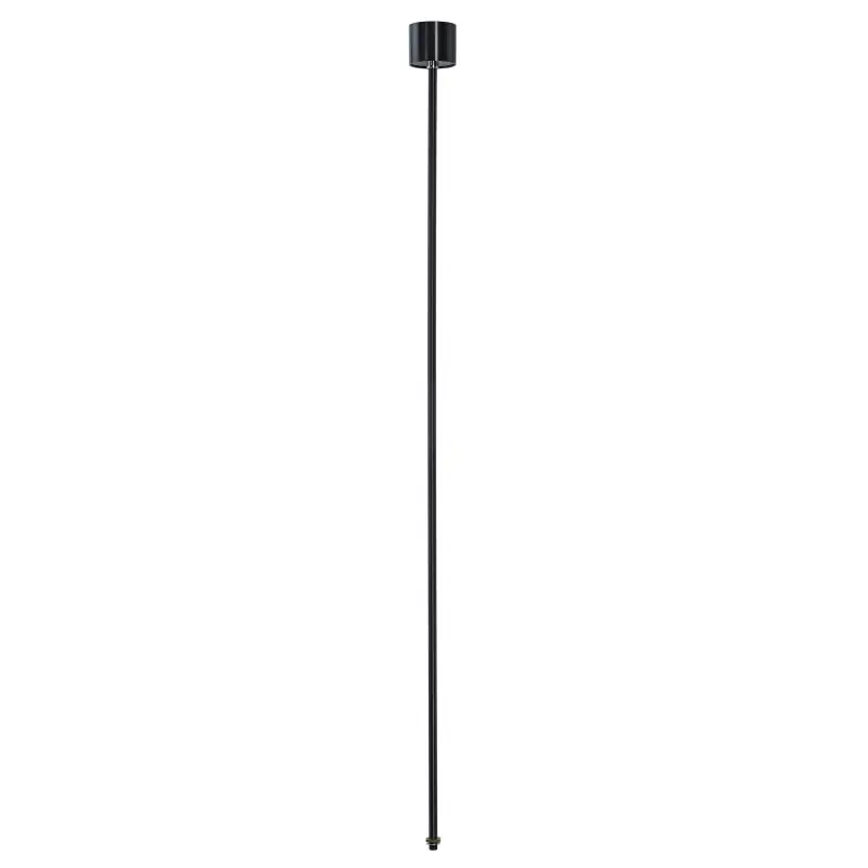 EUTRAC®, suspension rigide, longueur 120cm, pour rail 3 allumages en saillie, noir
