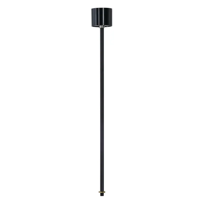 EUTRAC®, suspension rigide, longueur 60cm, pour rail 3 allumages en saillie, noir