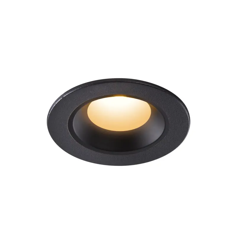 NUMINOS® XS, encastré de plafond intérieur, 40 deg , noir, LED, 7W, 2700K, IP20/IP44