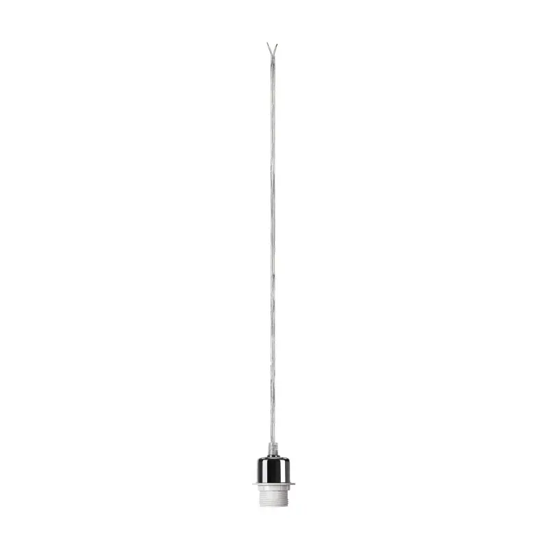FENDA, suspension intérieure, chrome, E27, 60W max, câble nu sans patère de 1,5m
