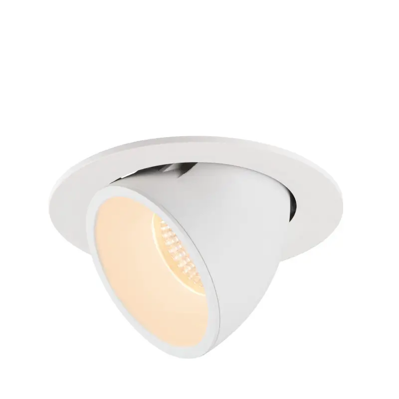 NUMINOS® GIMBLE L, encastré de plafond intérieur, 20 deg , blanc, LED, 25,4W, 2700K