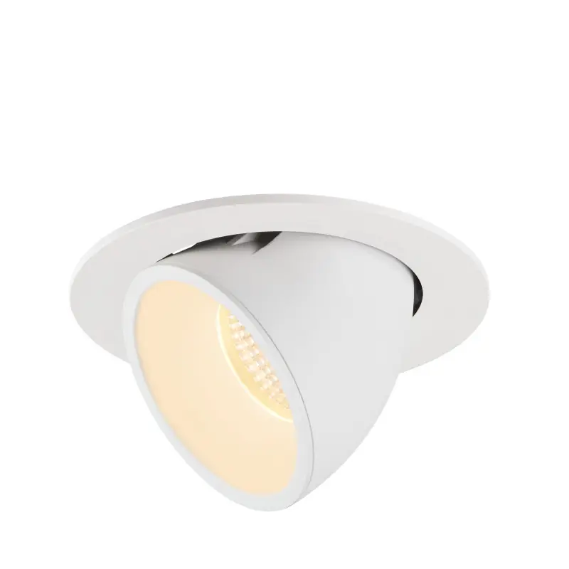 NUMINOS® GIMBLE L, encastré de plafond intérieur, 20 deg , blanc, LED, 25,4W, 3000K