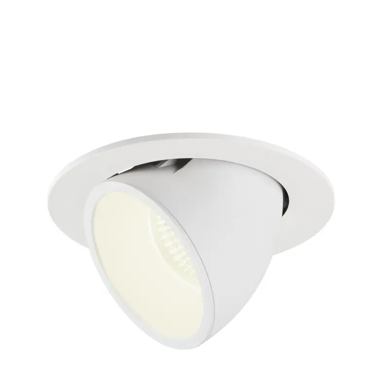 NUMINOS® GIMBLE L, encastré de plafond intérieur, 40 deg , blanc, LED, 25,4W, 4000K