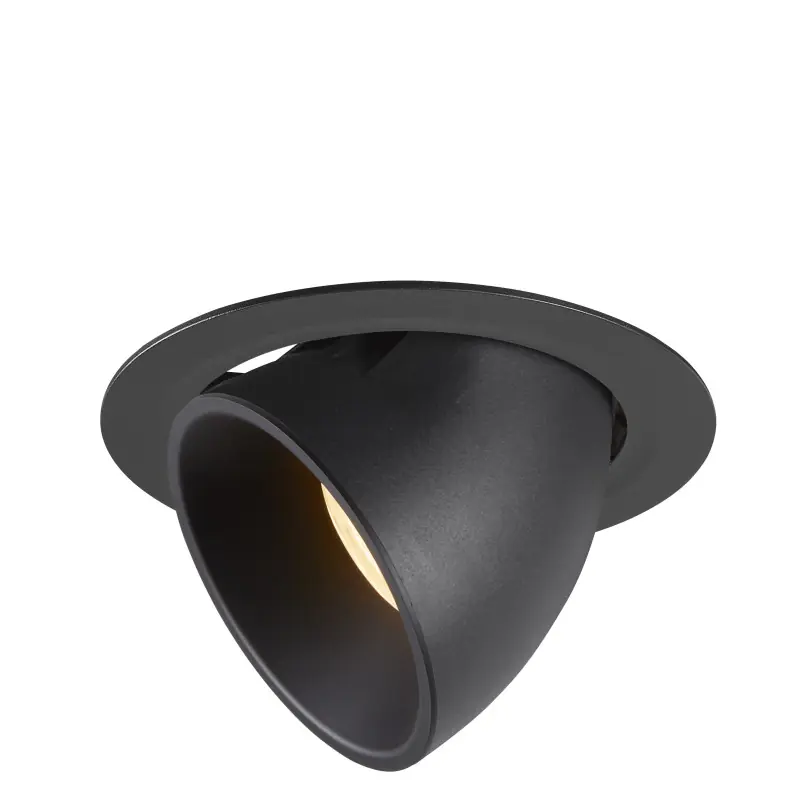 NUMINOS® GIMBLE XL, encastré de plafond intérieur, 40 deg , noir, LED, 37,4W, 3000K