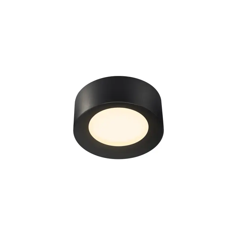FERA 25, plafonnier intérieur, noir mat, LED, 19,5W, 3000K/4000K, variable Dali