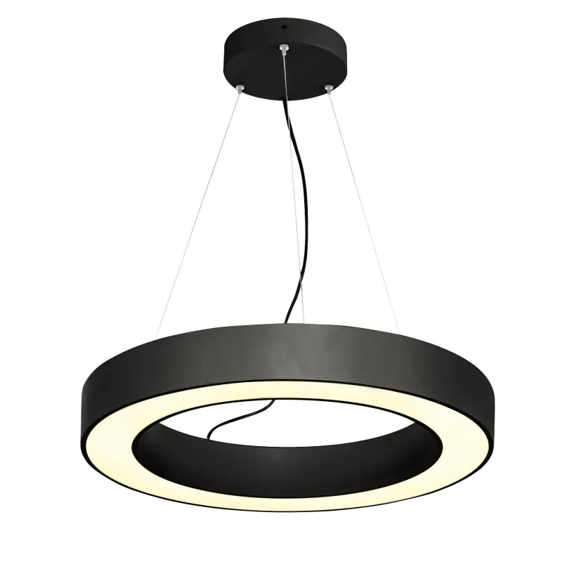 MEDO RING 60, suspension intérieure, rond, noir, LED, 34W, 3000K, variable Dali