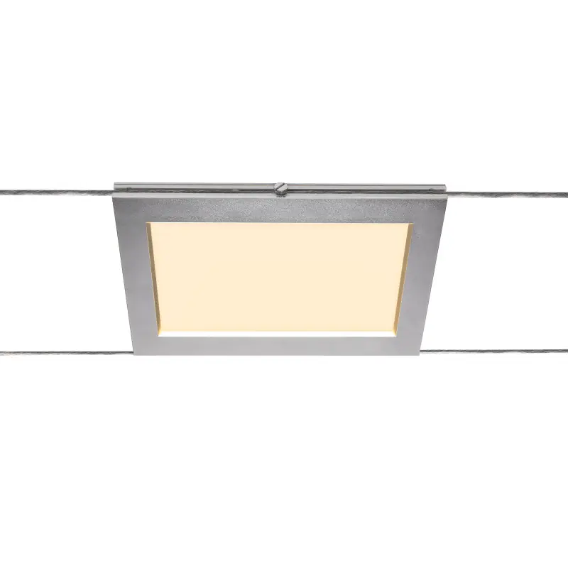 PLYTTA, spot pour câble tendu T.B.T. TENSEO intérieur, chrome, LED, 9W, 2700K