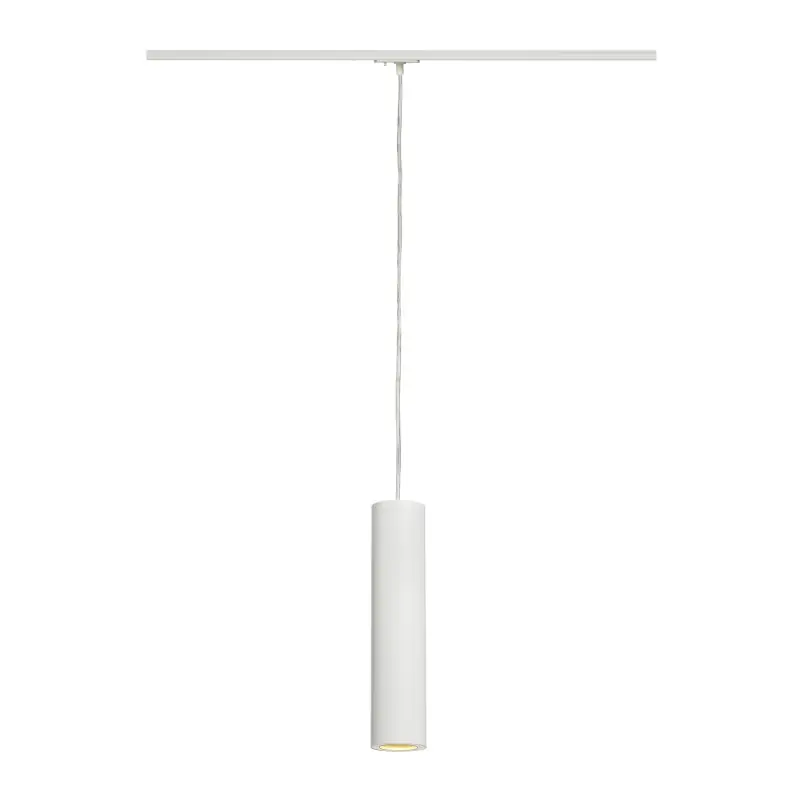 ENOLA B, suspension pour rail 1 allumage intérieur, blanc, GU10/QPAR51, 50W max