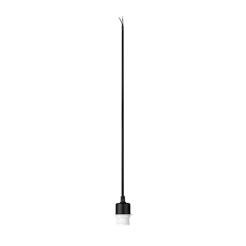 FENDA, suspension intérieure, noir, E27, 60W max, câble nu sans patère de 1,5m