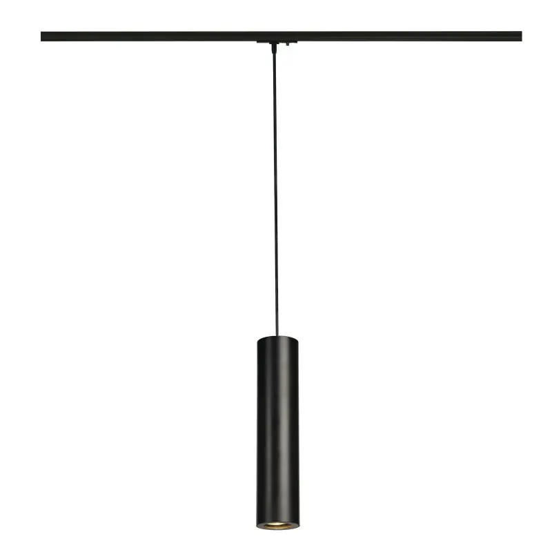 ENOLA B, suspension pour rail 1 allumage intérieur, noir, GU10/QPAR51, 50W max
