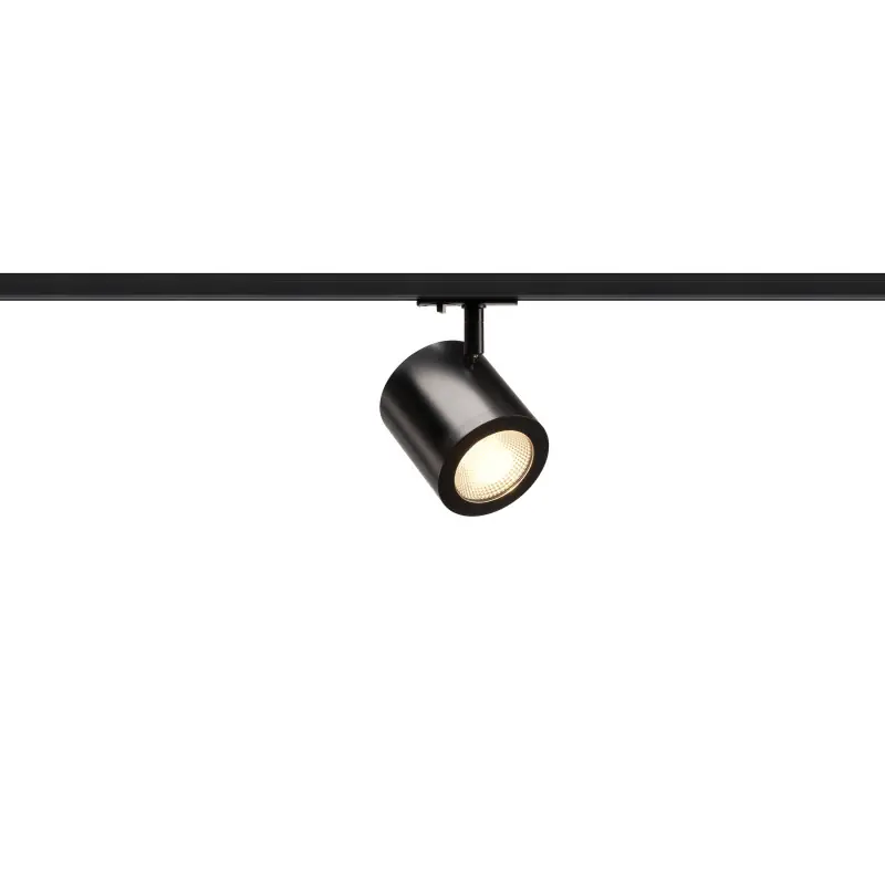 ENOLA C TRACK, spot pour rail 1 allumage intérieur, 55 deg , noir, LED, 11W, 3000K