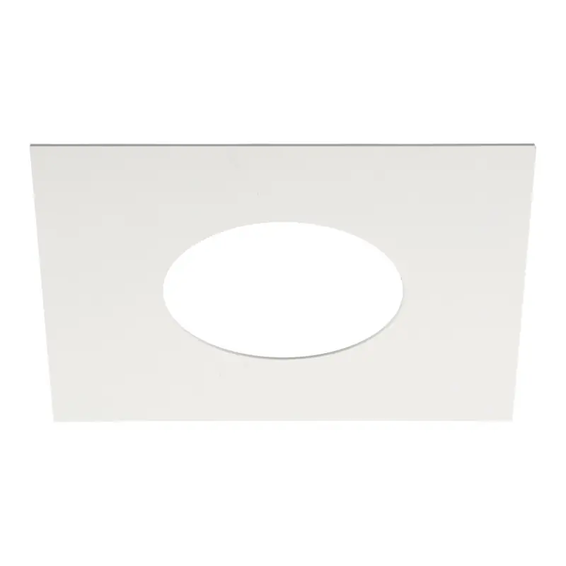 NUMINOS®, bague de réduction carrée, longueur 24 cm, Ø intérieur 12 cm, blanc